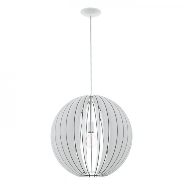 Függeszték E27 60W fehér COSSANO