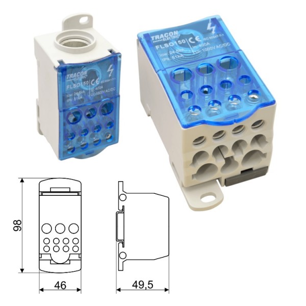 Fővezeték kapocs 1P 1x150/5x16/4x25mm2