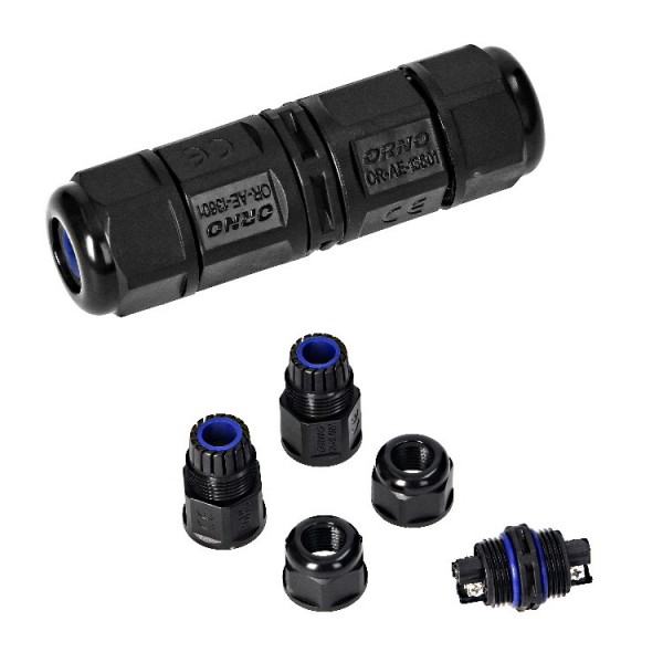 Kábelösszekötő kültéri 3x4mm2 IP68