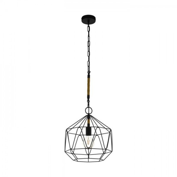 Függeszték E27 40W fekete COTTINGHAM