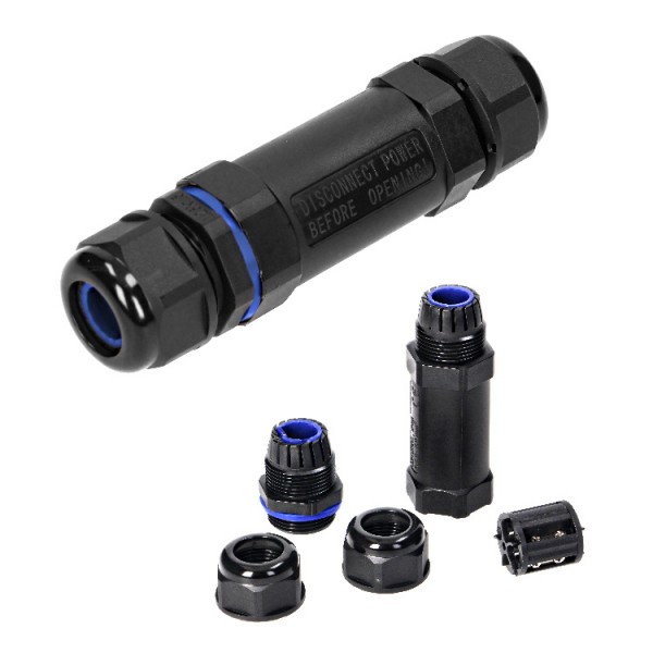 Kábelösszekötő kültéri 5x6mm2 IP68