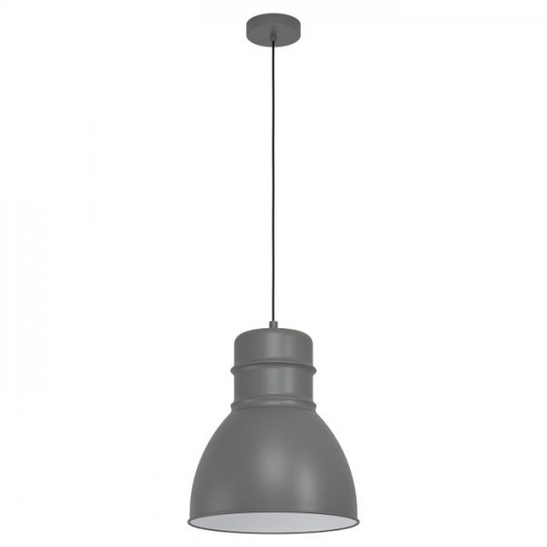 Függeszték E27 60W szürke EBURY