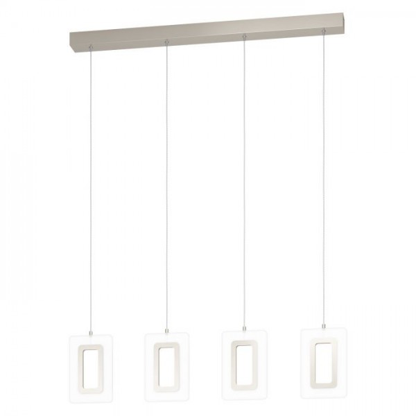 Függeszték LED 5,4Wx4 nikkel ENALURI