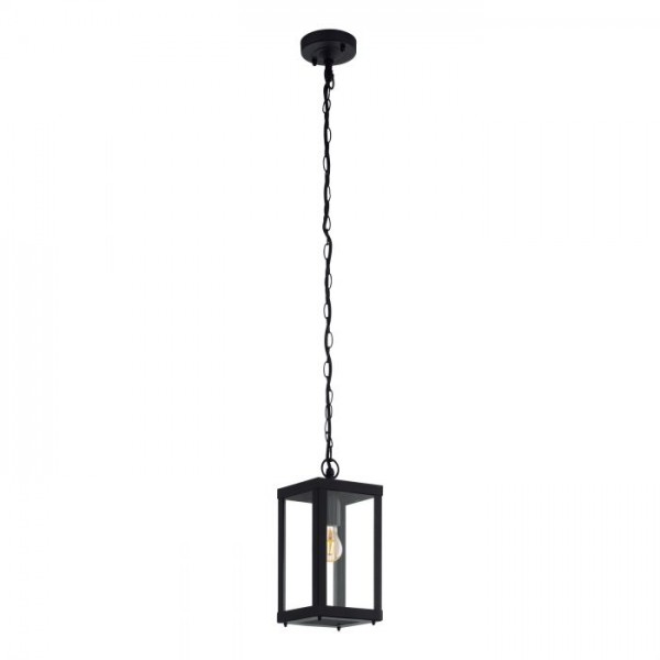 Kültéri függeszték E27 60W fekete ALAMON