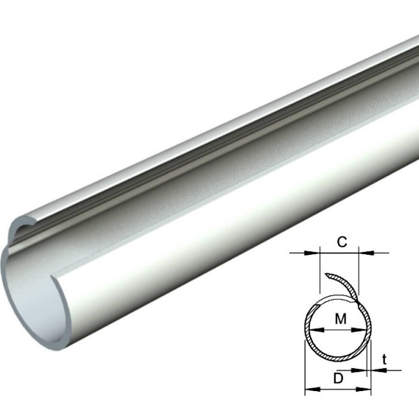 Védőcső 25mm 2m/szál nyitható