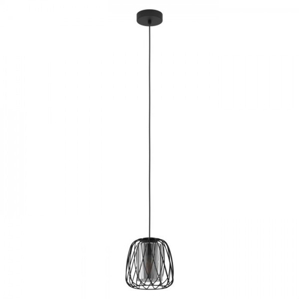 Függeszték E27 40W fekete FLORESTA