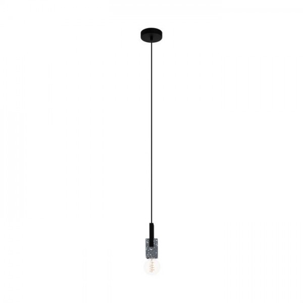 Függeszték E27 40W szürke LOBATIA