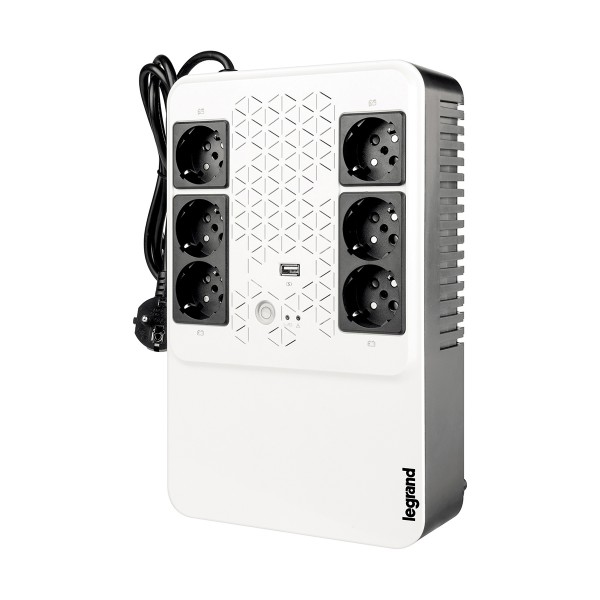 Szünetmentes 800VA 4x2+f UPS USB+AVR