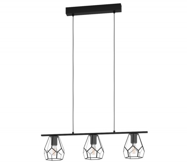 Függeszték E27 40Wx3 fekete MARDYKE