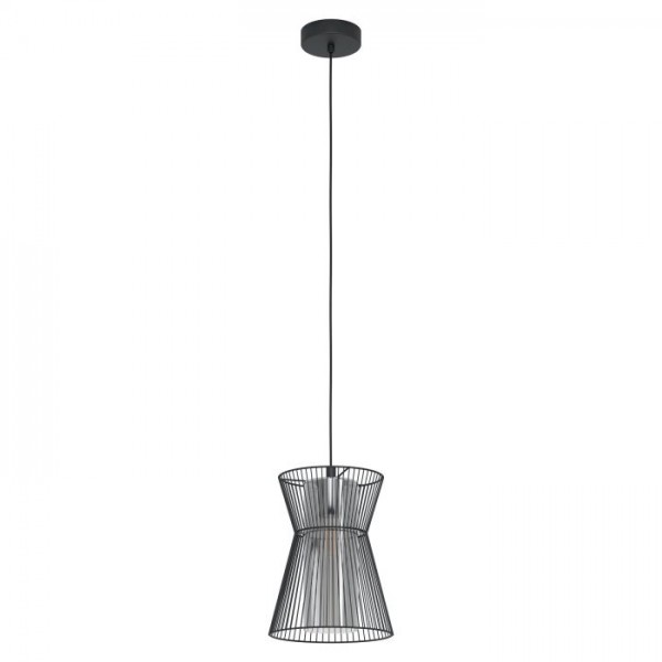 Függeszték E27 40W fekete MASETA