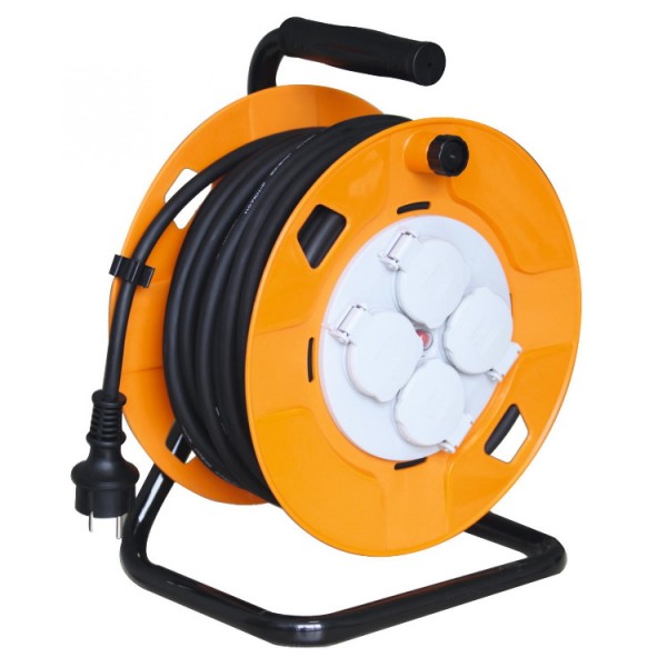 Hosszabbító dobos 50m 3x1,5GT müa+fém