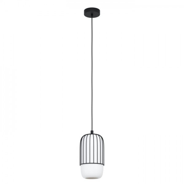 Függeszték E27 40W fekete MULEGES