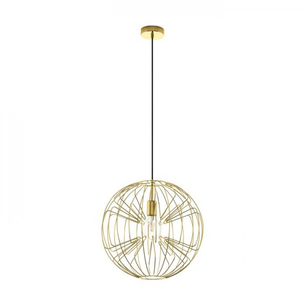 Függeszték E27 60W arany OKINZURI