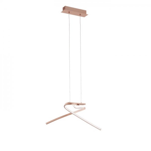 Függeszték LED 19W roségold PALOZZA LED