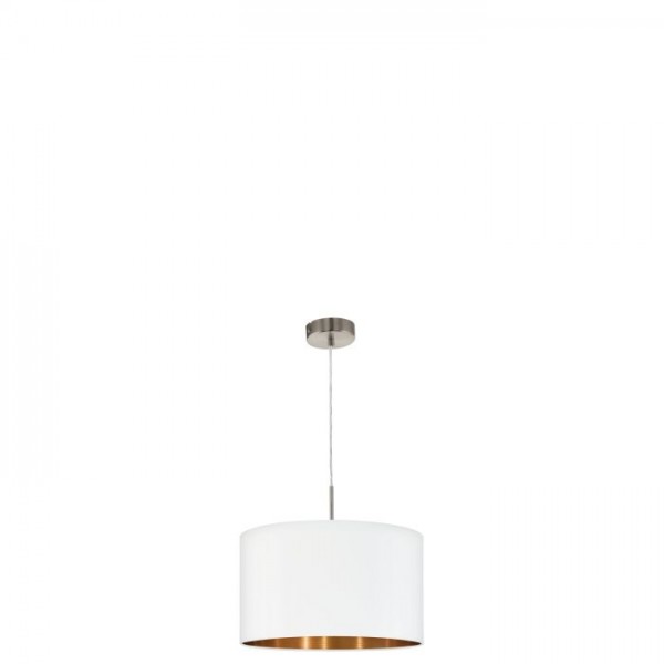 Függeszték E27 60W fehér PASTERI