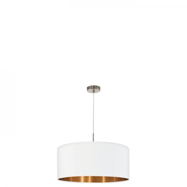 Függeszték E27 60W fehér PASTERI