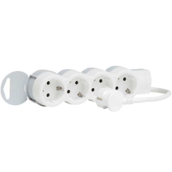 Vezetékes elosztó 4/5m fehér 45°