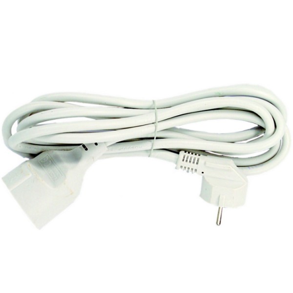 Hosszabbító 3m 3x1,5mm2 (fehér)