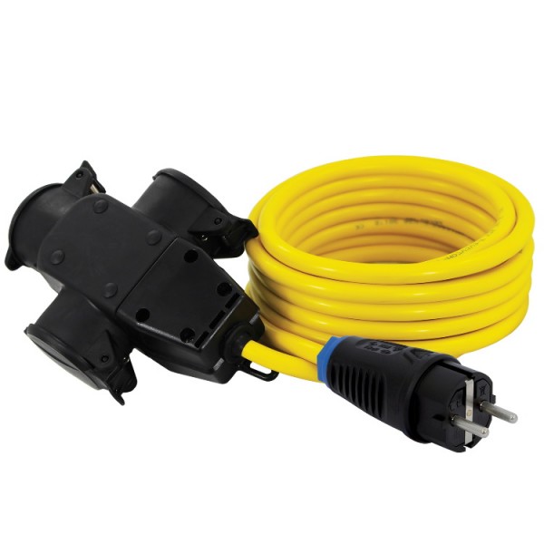 Hosszabbító 10m 3x1,5 N07V3 (3x2P+f)16A