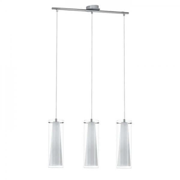 Függeszték E27 60Wx3 fehér PINTO