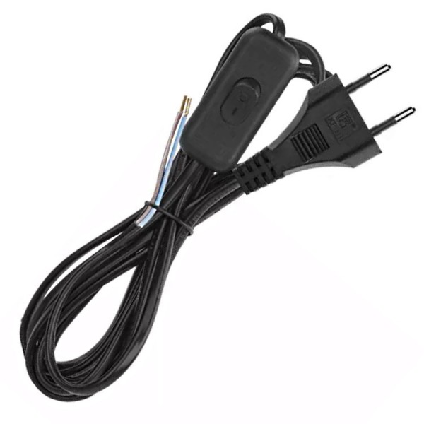 Szerelt csatlakozó MTL 2x0,75 3m+kapcs.