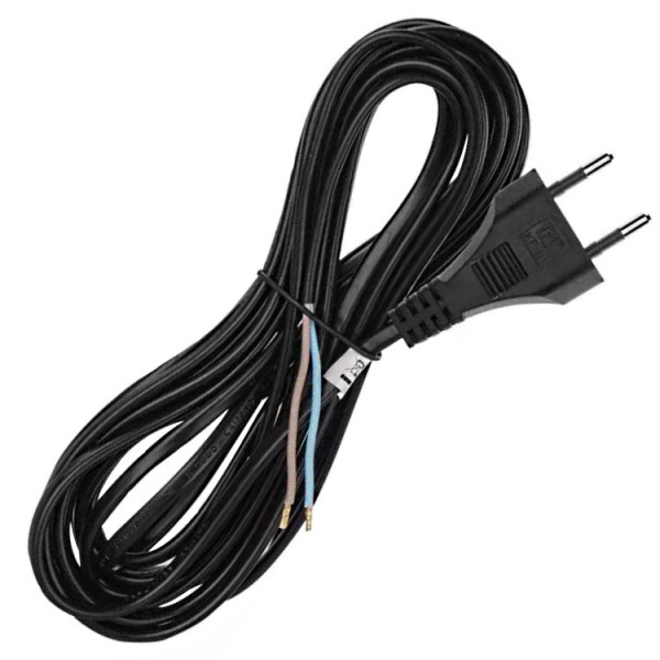 Szerelt csatlakozó MTL 2x0,75 3m fekete