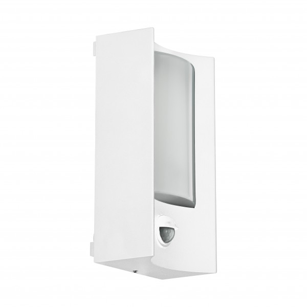 Kültéri fali lámpa LED 6W fehér+mozg.