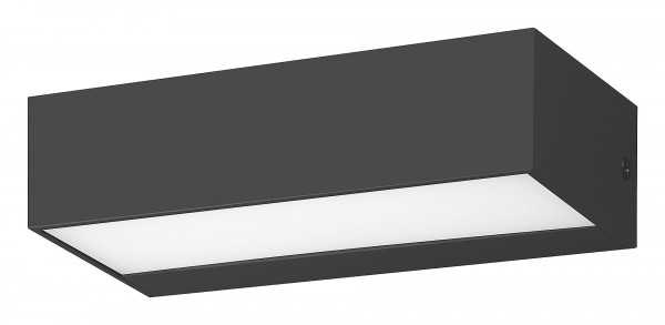 Kültéri fali lámpa LED 9W fekete HALDEN