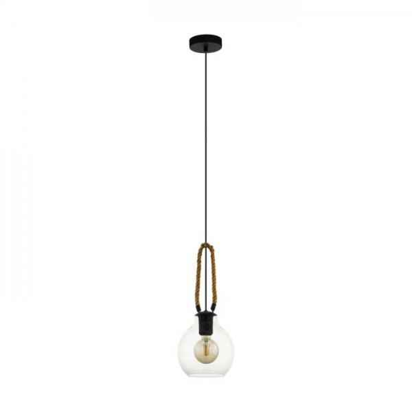 Függeszték E27 40W barna RODING