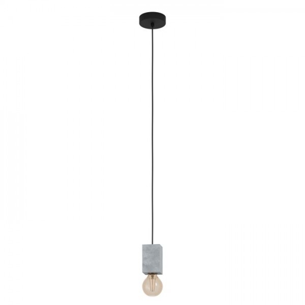 Függeszték E27 60W szürke PRESTWICK 3