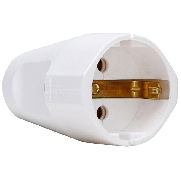 Dugalj függő 2p+f PVC fehér