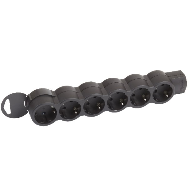 Dugalj fk 6x2p+f fekete 45°