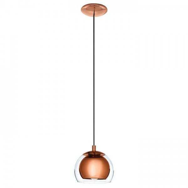 Függeszték E27 60W réz ROCAMAR