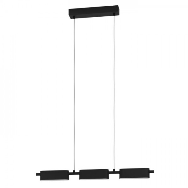 Függeszték LED 6,7Wx3 fekete ROVIRA