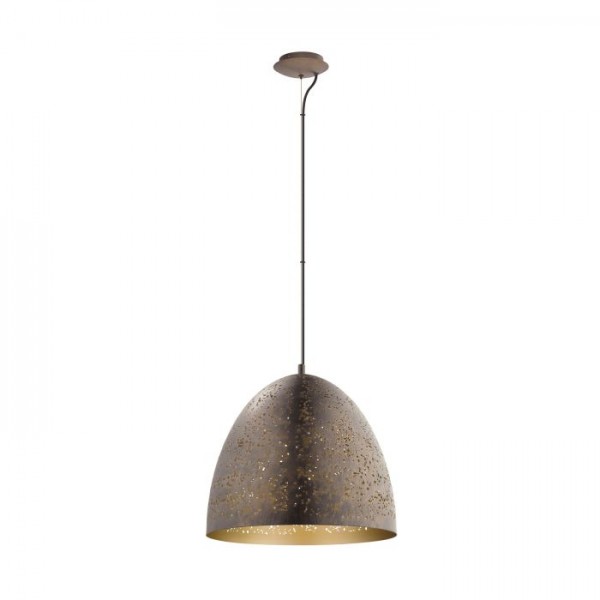 Függeszték E27 60W barna-arany SAFI