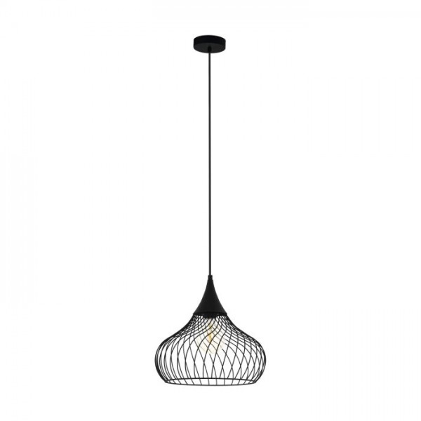 Függeszték E27 60W fekete STAVERTON