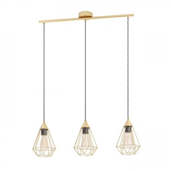 Függeszték E27 60Wx3 arany TARBES