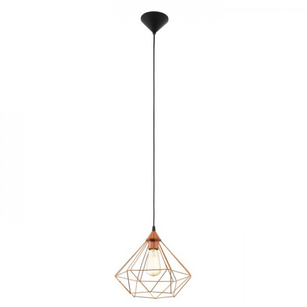 Függeszték E27 60W vörösréz TARBES