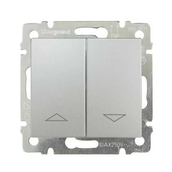 Kapcsoló s zsalunyomó aluminium