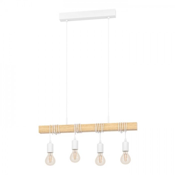 Függeszték E27 40Wx4 fehér TOWNSHEND