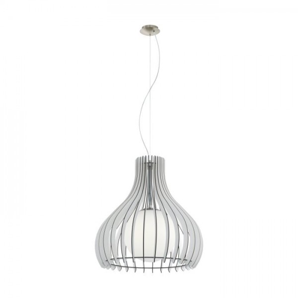 Függeszték E27 60W fehér TINDORI