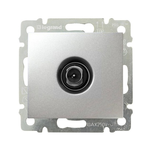 Dugalj s TV 10dB átmenő aluminium