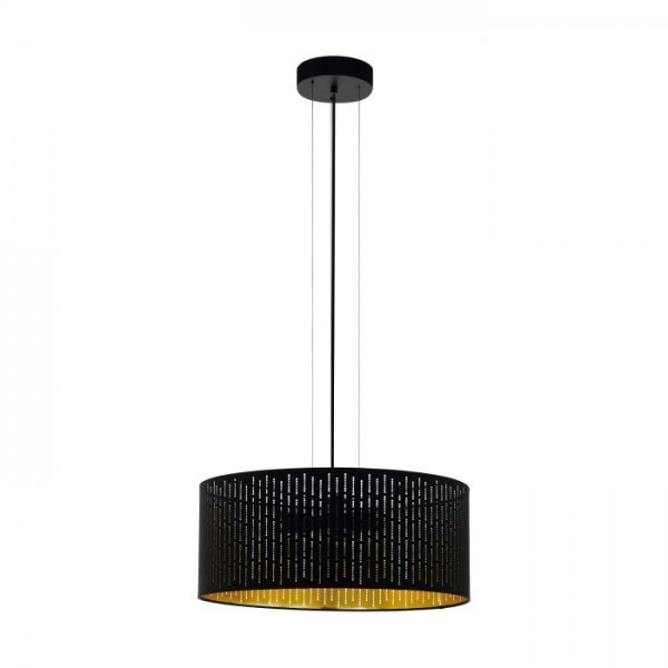 Függeszték E27 40Wx3 fekete VARILLAS