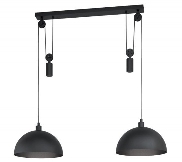 Függeszték E27 40Wx2 fekete WINKWORTH 1