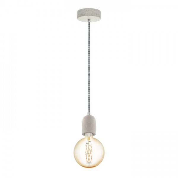 Függeszték E27 60W szürke YORTH