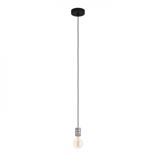 Függeszték E27 40W ezüst YORTH