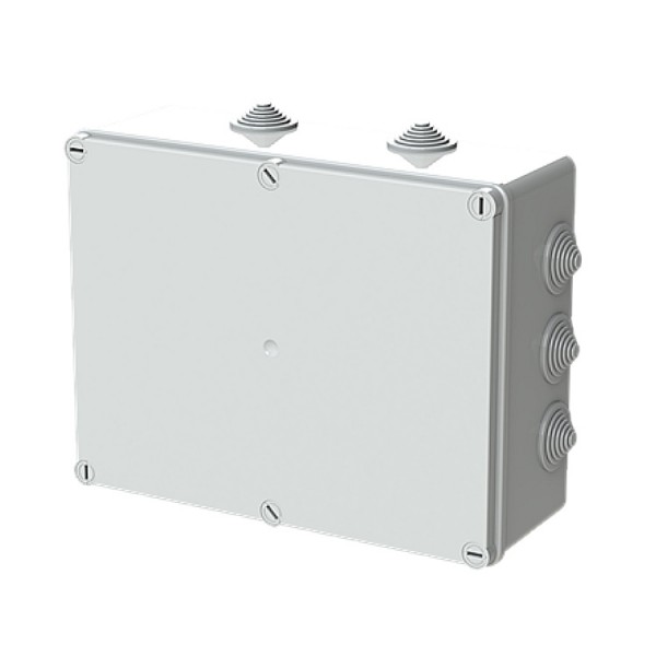 Műanyag doboz 310x240x110 IP55 T gumi