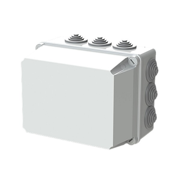 Műanyag doboz 310x240x160 IP55 T gumi