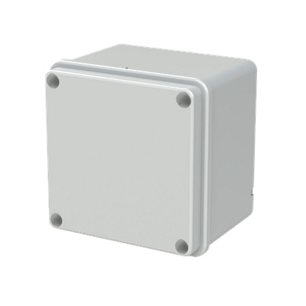 Műanyag doboz 100x100x80 IP55 T tömör