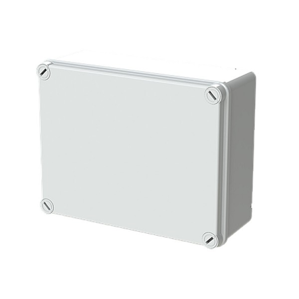Műanyag doboz 160x137x77 IP55 T tömör